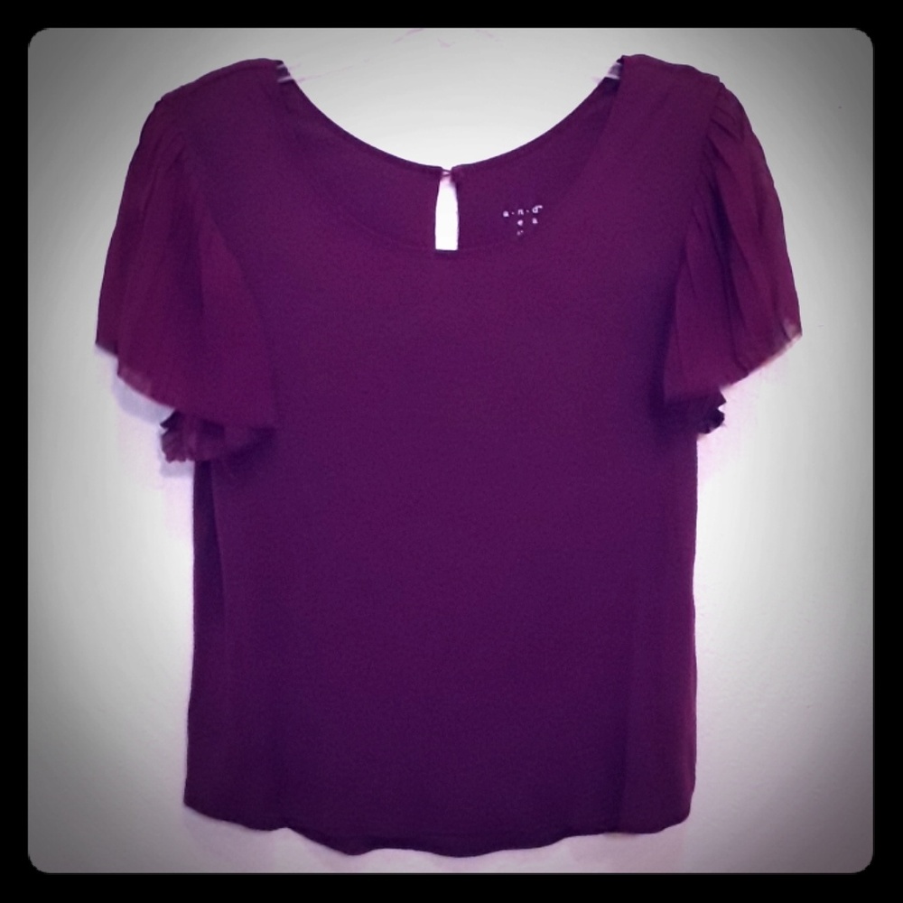 Maroon blouse